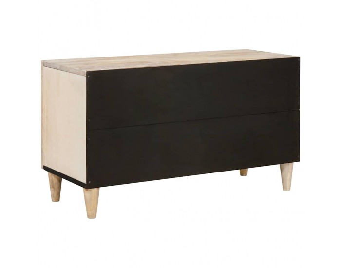 Sonata H ТВ Единици с рафт с врата Бяло 80 x 33 x 46 см Инженерно дърво