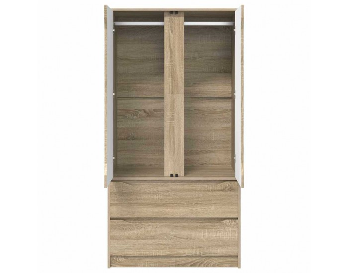 Sonata H Шкаф за баня Сонома дъб 79,5 x 49 x 156 см Инженерно дърво