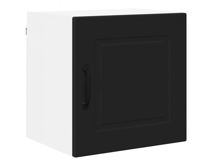 Sonata H Горен кухненски шкаф с рафт с врата 2 pcs Черно 40 x 31 x 40 см