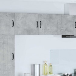 Sonata H Горен кухненски шкаф с рафт Циментено сиво 50 x 31 x 40 см - Модулни кухни