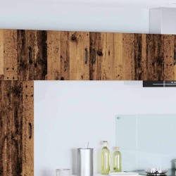Sonata H Горен кухненски шкаф с рафт с врата Старо дърво 50 x 31 x 40 см - Модулни кухни