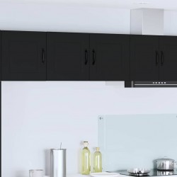 Sonata H Горен кухненски шкаф Черно 80 x 31 x 40 см Инженерно дърво - Модули Sonata