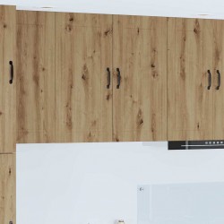 Sonata H Горен кухненски шкаф с рафт Дъб 80 x 31 x 80 см Инженерно дърво - Модулни кухни