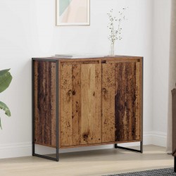 Sonata H Страничен шкаф Старо дърво 79 x 36 x 75 см Инженерно дърво - Шкафове, Витрини, Модулни секции