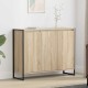 Sonata H Страничен шкаф Сонома 96,5 x 30 x 75 см Инженерно дърво