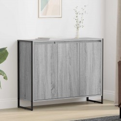 Sonata H Страничен шкаф Сив Сонома 96,5 x 30 x 75 см Инженерно дърво - Шкафове, Витрини, Модулни секции