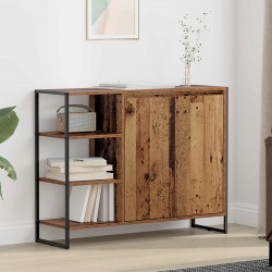 Sonata H Страничен шкаф Старо дърво 96.5 x 30 x 75 см Инженерно дърво - Шкафове, Витрини, Модулни секции