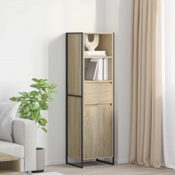 Sonata H Шкаф за книги Сонома 43 x 36 x 150.5 см Инженерно дърво - Шкафове, Витрини, Модулни секции