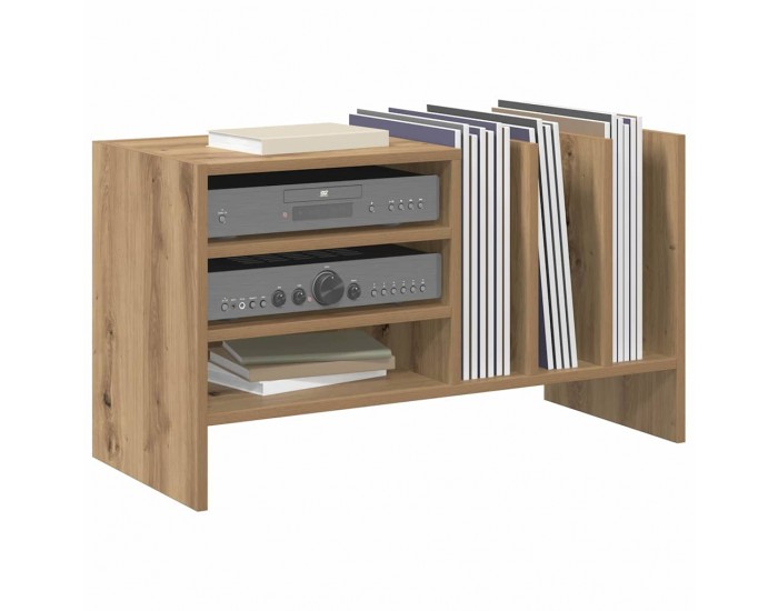 Sonata H Шкаф за грамофонни плочи Дъб 78.5 x 35 x 45 см Инженерно дърво