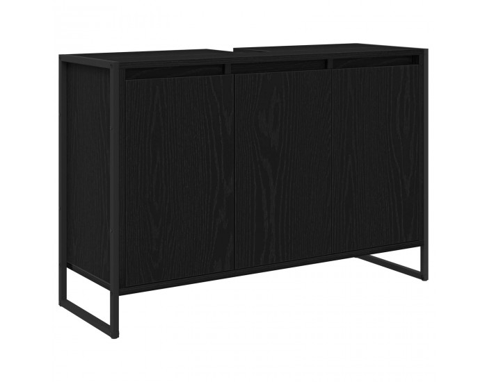 Sonata H Комплект мебели за баня с чекмедже Черния дъб Инженерно дърво