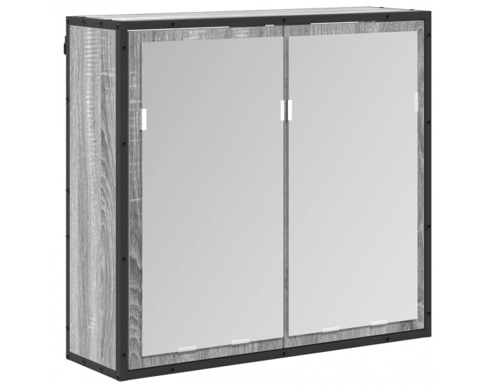 Sonata H Комплект мебели за баня с чекмедже Сив Сонома Инженерно дърво