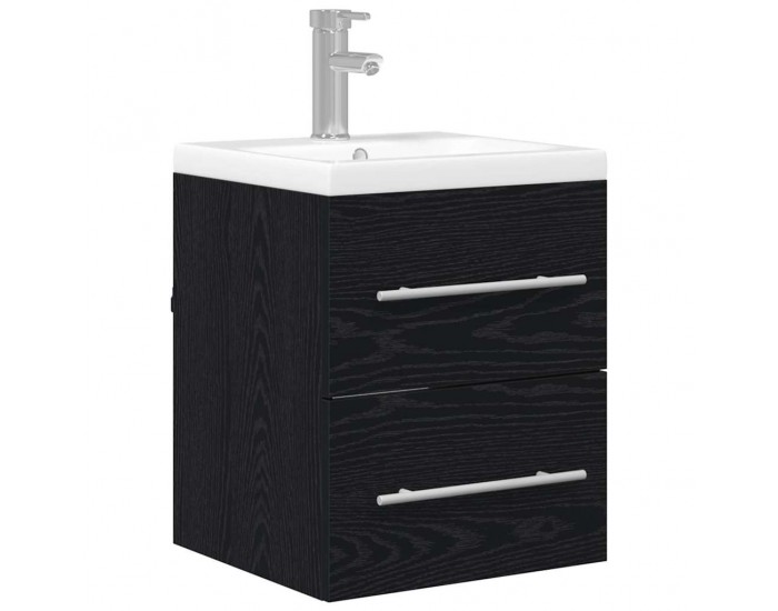 Sonata H Шкаф за мивка в баня с чекмедже Черния дъб 41 x 38,5 x 48 cm