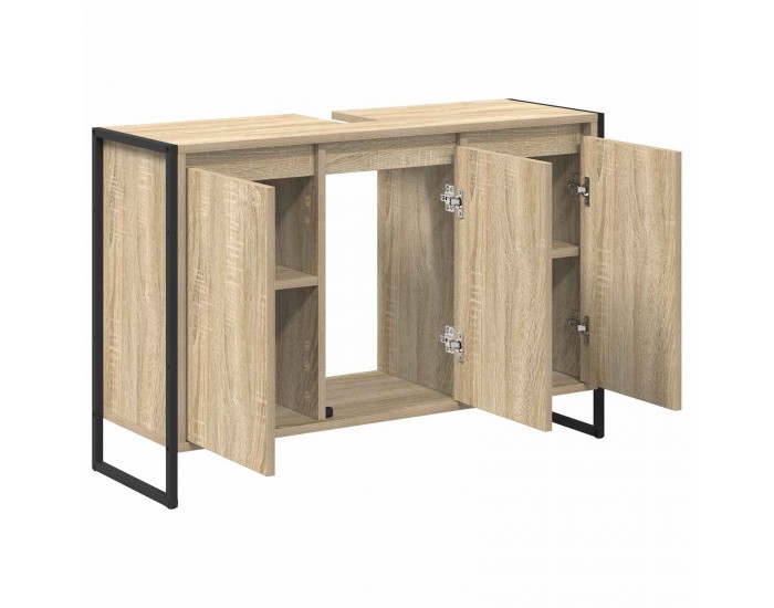 Sonata H Шкаф за баня с врата Сонома 90 x 30 x 60 cm Инженерно дърво