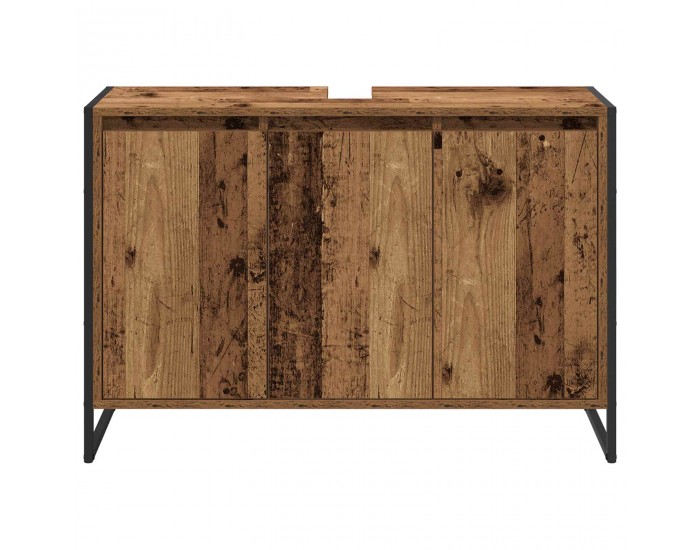 Sonata H Шкаф за баня Старо дърво 90 x 30 x 60 cm Инженерно дърво