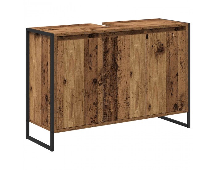 Sonata H Шкаф за баня Старо дърво 90 x 30 x 60 cm Инженерно дърво