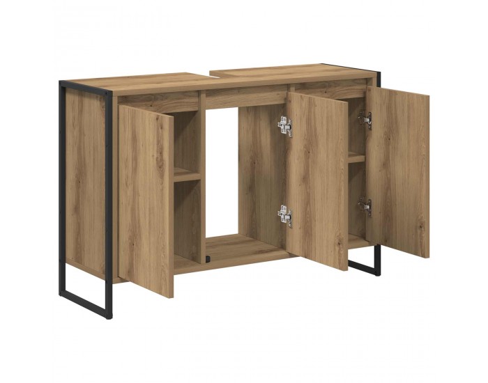 Sonata H Шкаф за баня Дъб Артизан 90 x 30 x 60 cm Инженерно дърво