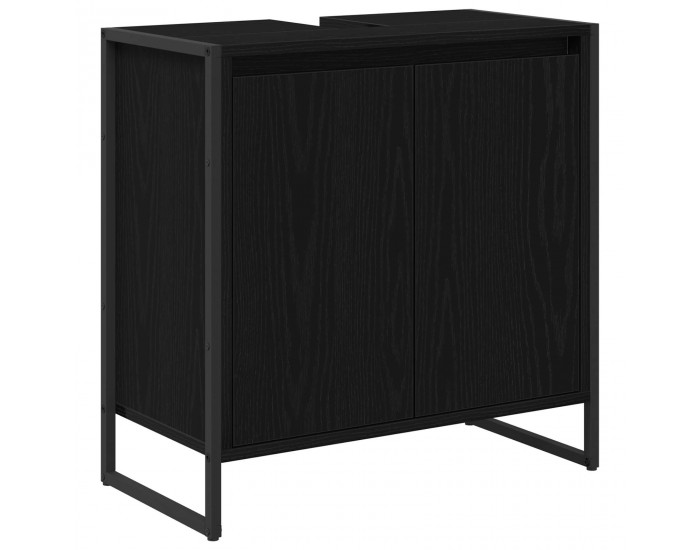 Sonata H Шкаф за баня с врата Черния дъб 60 x 30 x 60 cm Инженерно дърво