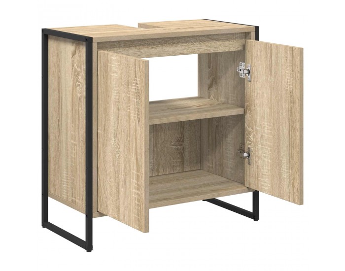 Sonata H Шкаф за баня с врата Сонома 60 x 30 x 60 cm Инженерно дърво