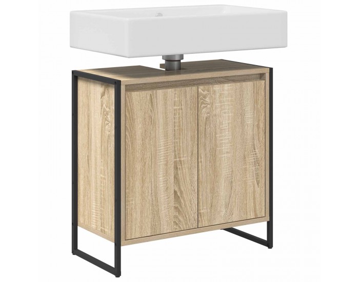 Sonata H Шкаф за баня с врата Сонома 60 x 30 x 60 cm Инженерно дърво