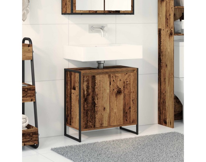 Sonata H Шкаф за баня Старо дърво 60 x 30 x 60 cm Инженерно дърво