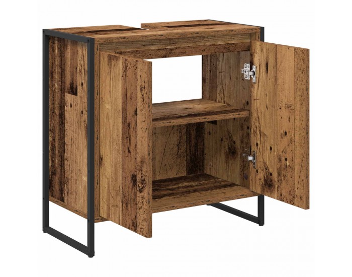 Sonata H Шкаф за баня Старо дърво 60 x 30 x 60 cm Инженерно дърво