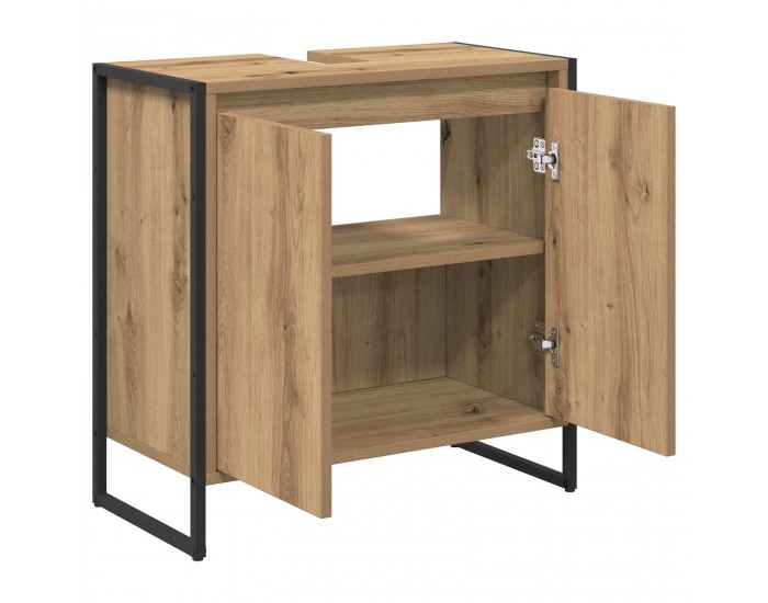 Sonata H Шкаф за баня Дъб Артизан 60 x 30 x 60 cm Инженерно дърво