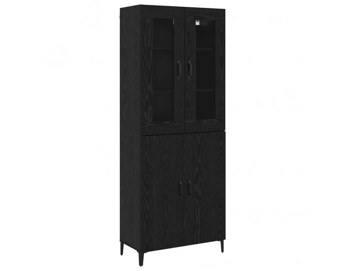 Sonata H Висок шкаф 2 pcs Черния дъб Инженерно дърво