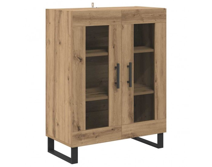 Sonata H Висок шкаф Дъб 69,5 x 34 x 180 см Инженерно дърво