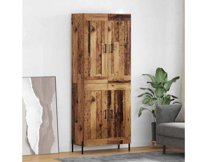 Sonata H Висок шкаф 2 pcs Старо дърво Инженерно дърво