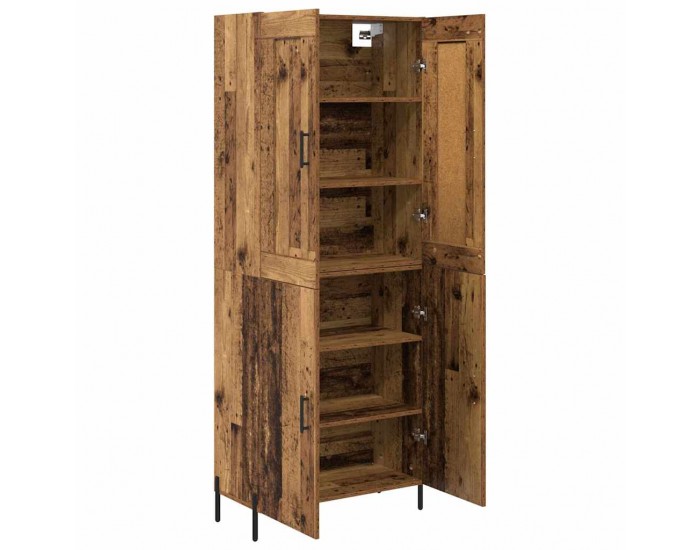 Sonata H Висок шкаф 2 pcs Старо дърво Инженерно дърво