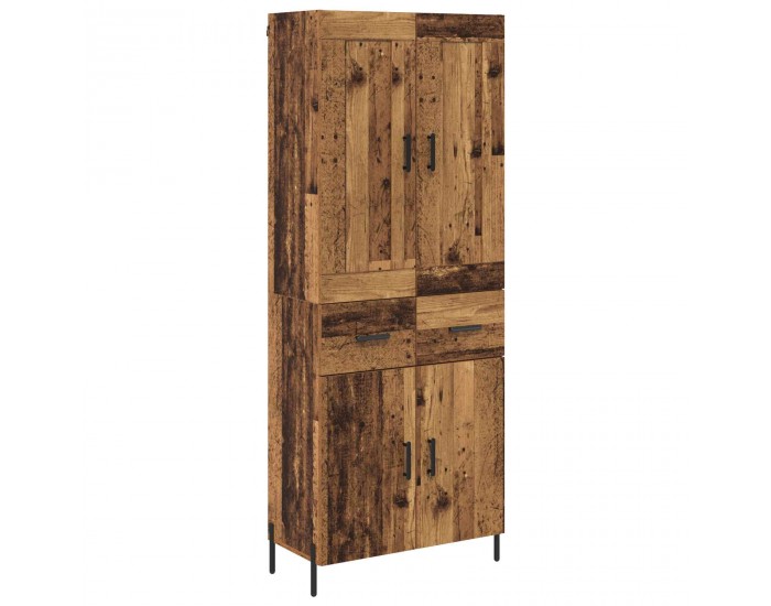 Sonata H Висок шкаф 2 pcs Старо дърво Инженерно дърво