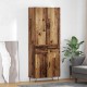 Sonata H Висок шкаф 2 pcs Старо дърво Инженерна дървесина и стъкло