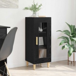 Sonata H Черен дъб 34.5 x 32.5 x 90 см Инженерно дърво - Шкафове, Витрини, Модулни секции