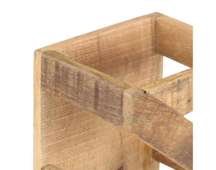 Sonata H Стойка за вино за 5 бутилки, мангово дърво масив