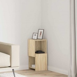 Sonata H Ъглов шкаф Бяло 25,5x25x55см Инженерно дърво - Гардероби