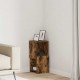 Sonata H Ъглов шкаф Бяло 25,5x25x55см Инженерно дърво