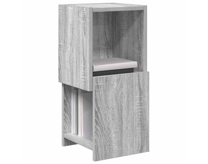 Sonata H Ъглов шкаф Бяло 25,5x25x55см Инженерно дърво