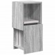 Sonata H Ъглов шкаф Бяло 25,5x25x55см Инженерно дърво