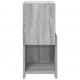 Sonata H Ъглов шкаф Бяло 25,5x25x55см Инженерно дърво