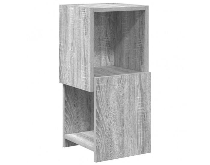 Sonata H Ъглов шкаф Бяло 25,5x25x55см Инженерно дърво