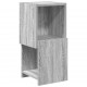 Sonata H Ъглов шкаф Бяло 25,5x25x55см Инженерно дърво