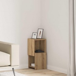 Sonata H Ъглов шкаф Бяло 25,5x25x55см Инженерно дърво - Гардероби