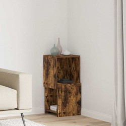 Sonata H Ъглов шкаф Бяло 30,5x30x65см Инженерно дърво - Гардероби