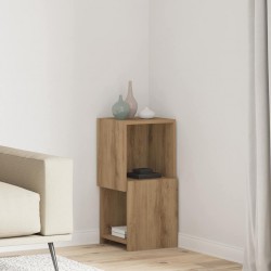 Sonata H Ъглов шкаф Бяло 30,5x30x65см Инженерно дърво - Гардероби