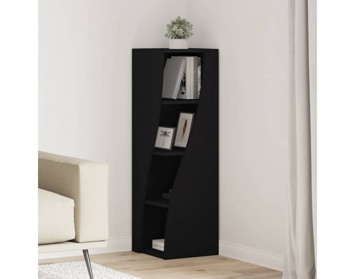 Sonata H Ъглов шкаф Бяло 32x32x102см Инженерно дърво