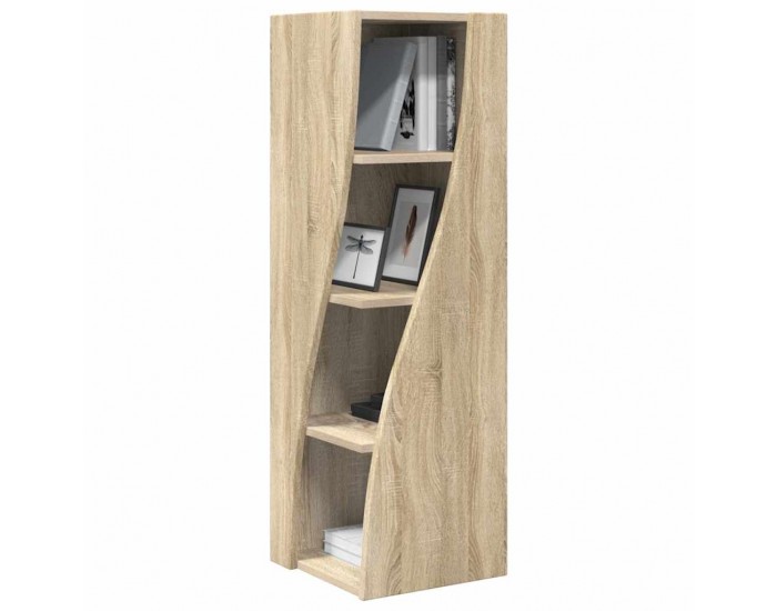 Sonata H Ъглов шкаф Бяло 32x32x102см Инженерно дърво