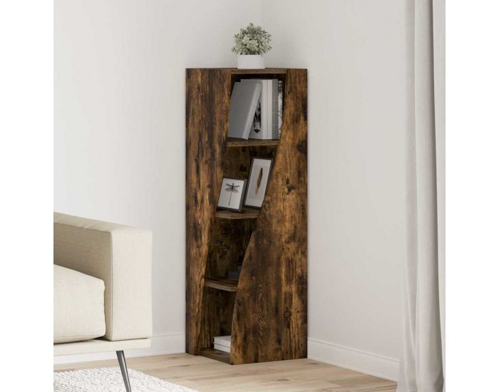 Sonata H Ъглов шкаф Бяло 32x32x102см Инженерно дърво