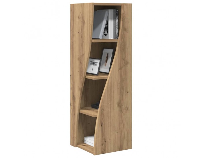 Sonata H Ъглов шкаф Бяло 32x32x102см Инженерно дърво