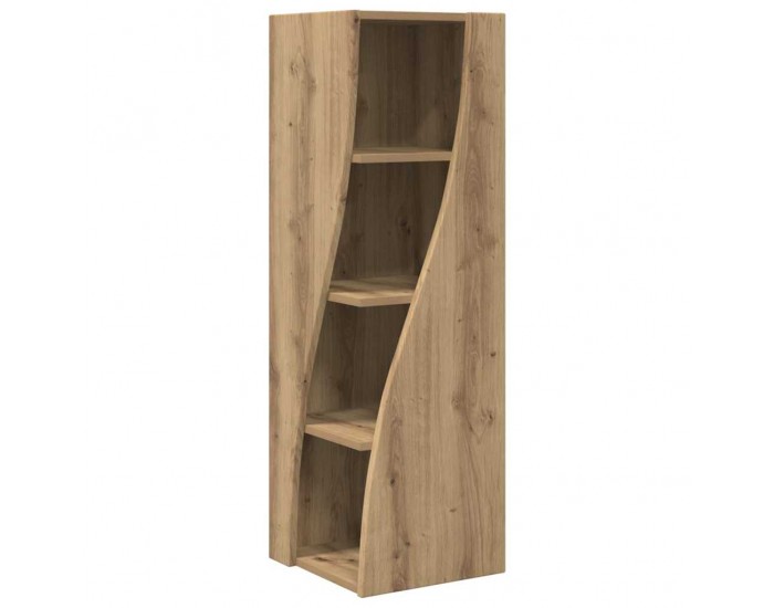 Sonata H Ъглов шкаф Бяло 32x32x102см Инженерно дърво