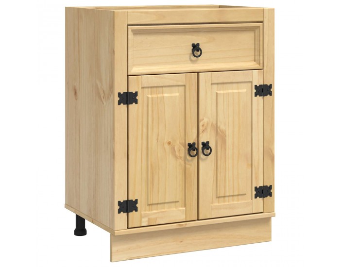 Sonata H За шкафове с рафт Меден 60 x 46 x 81,5 см Солидно борово дърво